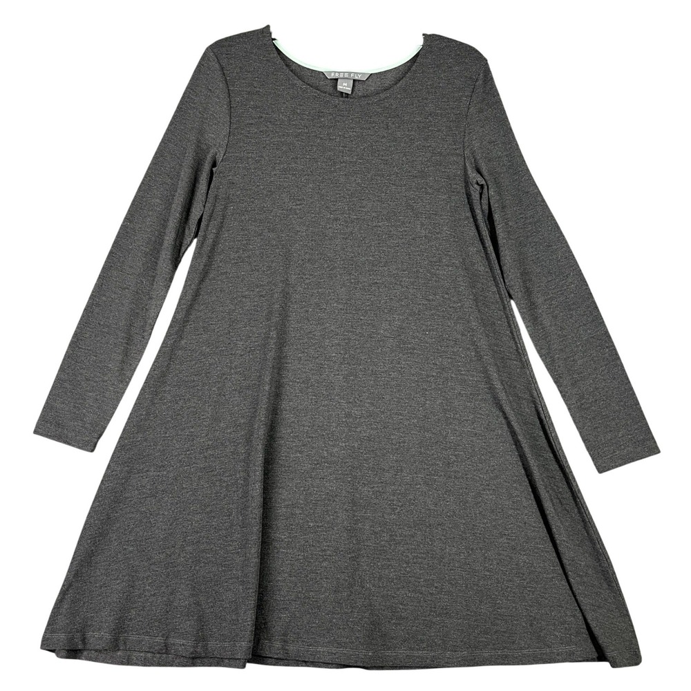 Free Fly Bamboo Flex Dress M Clean Girl‎ Effortless Flowy Modern Chic Loungecore
